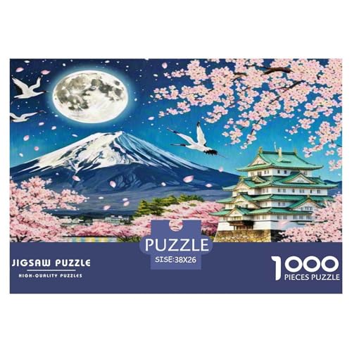 Kirschblüte Puzzle 1000 Teile Schwer Puzzle Spielzeug Pädagogisches Spiel Impossible Herausforderungsspielzeug Für Erwachsene Und Kinder Ab 14 Jahren 38x26cm/1000pcs Kirschblüte Puzzle 1000 Teile Schwer Puzzle Spielzeug Pädagogisches Spiel Impossible Herausforderungsspielzeug Für Erwachsene Und Kinder Ab 14 Jahren 38x26cm/1000pcs von WKASLDNS