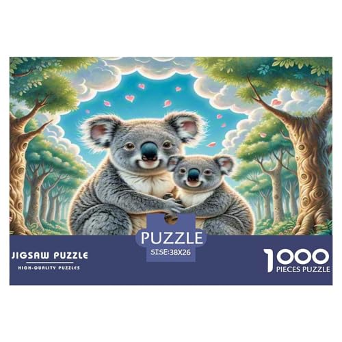 Koala Puzzle 1000 Teile Schwer Puzzle Spielzeug Pädagogisches Spiel Impossible Herausforderung Spielzeug Für Erwachsene Kinder 38x26cm/1000pcs Koala Puzzle 1000 Teile Schwer Puzzle Spielzeug Pädagogisches Spiel Impossible Herausforderung Spielzeug Für Erwachsene Kinder 38x26cm/1000pcs von WKASLDNS