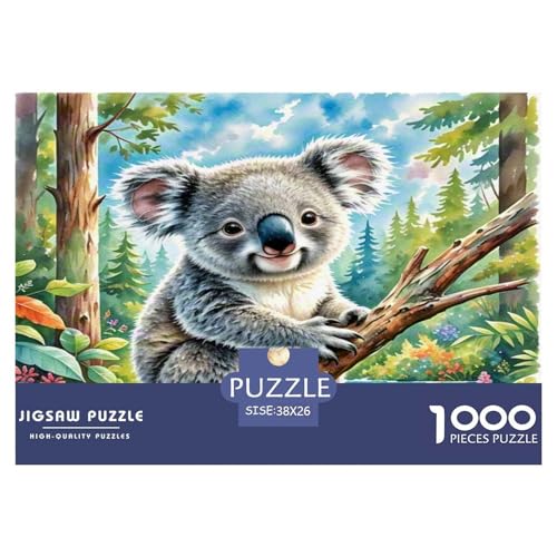 Koala Puzzle 1000-teilige Schwer Puzzle Spielzeug Pädagogisches Spiel Impossible Herausforderung Spielzeug Für Erwachsene Kinder 38x26cm/1000pcs Koala Puzzle 1000-teilige Schwer Puzzle Spielzeug Pädagogisches Spiel Impossible Herausforderung Spielzeug Für Erwachsene Kinder 38x26cm/1000pcs von WKASLDNS