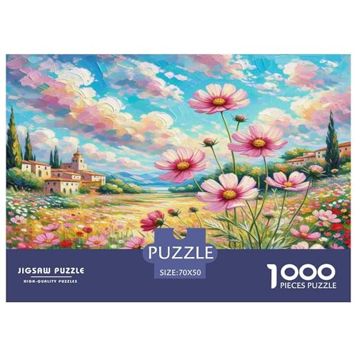 Kosmos Puzzle 1000 Teile Schwer Puzzle Spielzeug Lernspiel Impossible Herausforderung Spielzeug Für Erwachsene Und Kinder Ab 12 Jahren 70x50cm/1000pcs von WKASLDNS