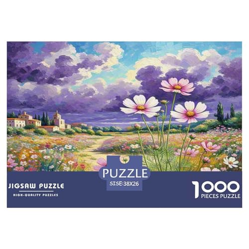 Kosmos Puzzles 1000 Teile Schwer Puzzle Spielzeug Lernspiel Impossible Herausforderung Spielzeug Für Erwachsene Und Kinder in Bewährter 38x26cm/1000pcs von WKASLDNS
