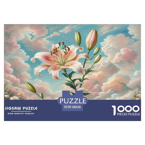 Lilie Puzzles 1000 Teile Schwer Puzzle Spielzeug Pädagogisches Spiel Impossible Herausforderungsspielzeug Für Erwachsene Und Kinder Ab 14 Jahren 38x26cm/1000pcs Lilie Puzzles 1000 Teile Schwer Puzzle Spielzeug Pädagogisches Spiel Impossible Herausforderungsspielzeug Für Erwachsene Und Kinder Ab 14 Jahren 38x26cm/1000pcs von WKASLDNS