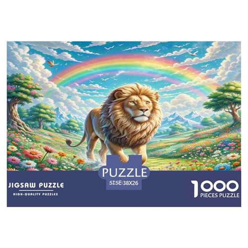 Löwen Puzzle 1000 Teile Schwer Puzzle Spielzeug Pädagogisches Spiel Impossible Herausforderung Spielzeug Für Erwachsene Und Kinder in Bewährter 38x26cm/1000pcs Löwen Puzzle 1000 Teile Schwer Puzzle Spielzeug Pädagogisches Spiel Impossible Herausforderung Spielzeug Für Erwachsene Und Kinder in Bewährter 38x26cm/1000pcs von WKASLDNS