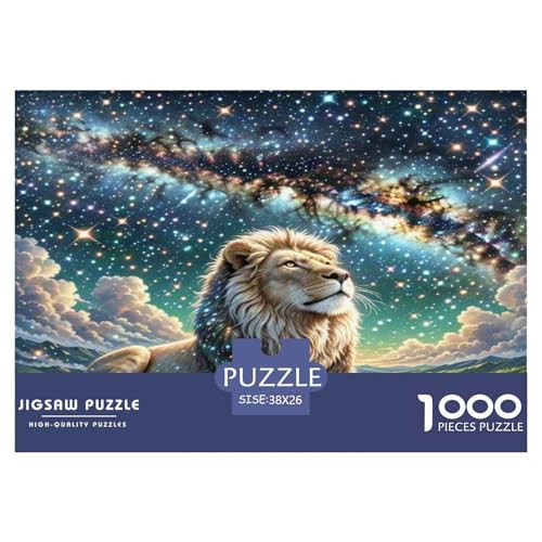 Löwen Puzzle 1000-teilige Schwer Puzzle Spielzeug Pädagogisches Spiel Impossible Herausforderungsspielzeug Für Erwachsene Und Kinder in Bewährter 38x26cm/1000pcs Löwen Puzzle 1000-teilige Schwer Puzzle Spielzeug Pädagogisches Spiel Impossible Herausforderungsspielzeug Für Erwachsene Und Kinder in Bewährter 38x26cm/1000pcs von WKASLDNS