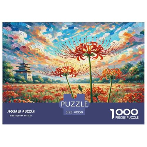Manjusaka Puzzle 1000 Teile Schwer Puzzle Spielzeug Pädagogisches Spiel Impossible Herausforderung Spielzeug Für Erwachsene Und Kinder Ab 14 Jahren 70x50cm/1000pcs Manjusaka Puzzle 1000 Teile Schwer Puzzle Spielzeug Pädagogisches Spiel Impossible Herausforderung Spielzeug Für Erwachsene Und Kinder Ab 14 Jahren 70x50cm/1000pcs von WKASLDNS