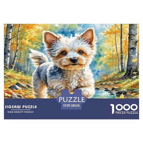 Miniaturpudel Puzzle 1000-teilige Schwer Puzzle Spielzeug Pädagogisches Spiel Impossible Herausforderung Spielzeug Für Erwachsene Kinder 38x26cm/1000pcs Miniaturpudel Puzzle 1000-teilige Schwer Puzzle Spielzeug Pädagogisches Spiel Impossible Herausforderung Spielzeug Für Erwachsene Kinder 38x26cm/1000pcs von WKASLDNS