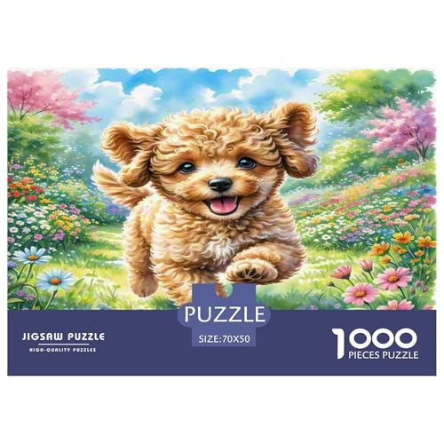 Miniaturpudel Puzzles 1000 Teile Schwer Puzzle Spielzeug Pädagogisches Spiel Impossible Herausforderungsspielzeug Für Erwachsene Und Kinder Ab 14 Jahren 70x50cm/1000pcs Miniaturpudel Puzzles 1000 Teile Schwer Puzzle Spielzeug Pädagogisches Spiel Impossible Herausforderungsspielzeug Für Erwachsene Und Kinder Ab 14 Jahren 70x50cm/1000pcs von WKASLDNS