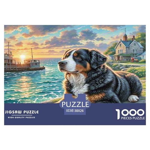 Neufundland Hund Puzzle 1000 Teile Schwer Puzzle Spielzeug Lernspiel Impossible Herausforderungsspielzeug Für Erwachsene Und Kinder Ab 12 Jahren 38x26cm/1000pcs Neufundland Hund Puzzle 1000 Teile Schwer Puzzle Spielzeug Lernspiel Impossible Herausforderungsspielzeug Für Erwachsene Und Kinder Ab 12 Jahren 38x26cm/1000pcs von WKASLDNS