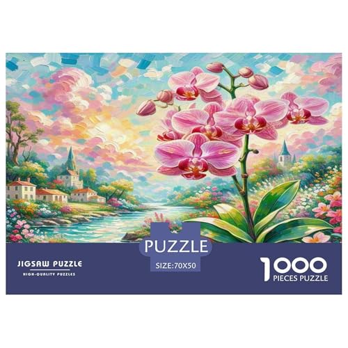 Orchidee Puzzle 1000-teilige Schwer Puzzle Spielzeug Pädagogisches Spiel Impossible Herausforderungsspielzeug Für Erwachsene Kinder 70x50cm/1000pcs Orchidee Puzzle 1000-teilige Schwer Puzzle Spielzeug Pädagogisches Spiel Impossible Herausforderungsspielzeug Für Erwachsene Kinder 70x50cm/1000pcs von WKASLDNS