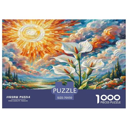 Peace Lilie Puzzle 1000-teilige Schwer Puzzle Spielzeug Lernspiel Impossible Herausforderung Spielzeug Für Erwachsene Kinder 70x50cm/1000pcs Peace Lilie Puzzle 1000-teilige Schwer Puzzle Spielzeug Lernspiel Impossible Herausforderung Spielzeug Für Erwachsene Kinder 70x50cm/1000pcs von WKASLDNS