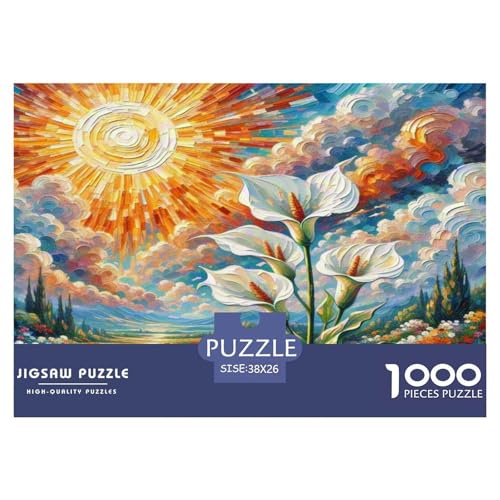 Peace Lilie Puzzles 1000 Teile Schwer Puzzle Spielzeug Pädagogisches Spiel Impossible Herausforderungsspielzeug Für Erwachsene Und Kinder in Bewährter 38x26cm/1000pcs Peace Lilie Puzzles 1000 Teile Schwer Puzzle Spielzeug Pädagogisches Spiel Impossible Herausforderungsspielzeug Für Erwachsene Und Kinder in Bewährter 38x26cm/1000pcs von WKASLDNS
