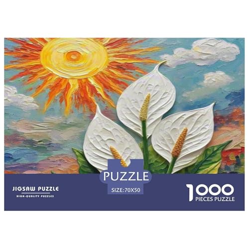 Peace Lilie Puzzles 1000 Teile Schwer Puzzle Spielzeug Pädagogisches Spiel Impossible Herausforderungsspielzeug Für Erwachsene Und Kinder in Bewährter 70x50cm/1000pcs Peace Lilie Puzzles 1000 Teile Schwer Puzzle Spielzeug Pädagogisches Spiel Impossible Herausforderungsspielzeug Für Erwachsene Und Kinder in Bewährter 70x50cm/1000pcs von WKASLDNS
