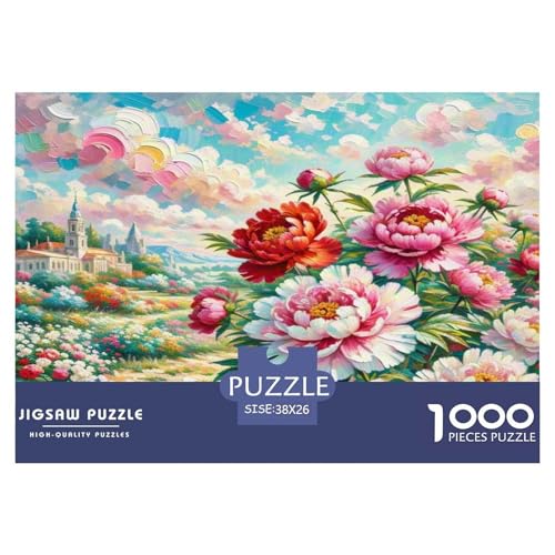 Peony Puzzles 1000 Teile Schwer Puzzle Spielzeug Pädagogisches Spiel Impossible Herausforderung Spielzeug Für Erwachsene Kinder 38x26cm/1000pcs Peony Puzzles 1000 Teile Schwer Puzzle Spielzeug Pädagogisches Spiel Impossible Herausforderung Spielzeug Für Erwachsene Kinder 38x26cm/1000pcs von WKASLDNS
