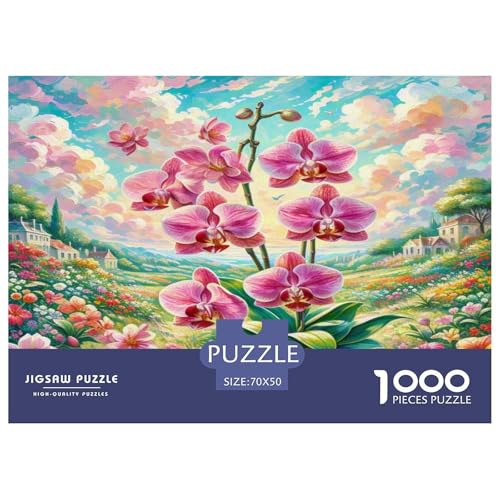 Phalaenopsis Orchideeee Puzzle 1000-teilige Schwer Puzzle Spielzeug Lernspiel Impossible Herausforderung Spielzeug Für Erwachsene Kinder 70x50cm/1000pcs Phalaenopsis Orchideeee Puzzle 1000-teilige Schwer Puzzle Spielzeug Lernspiel Impossible Herausforderung Spielzeug Für Erwachsene Kinder 70x50cm/1000pcs von WKASLDNS