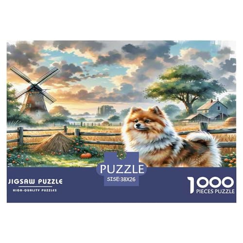 Pommern Puzzle 1000-teilige Schwer Puzzle Spielzeug Lernspiel Impossible Herausforderung Spielzeug Für Erwachsene Und Kinder Ab 12 Jahren 38x26cm/1000pcs Pommern Puzzle 1000-teilige Schwer Puzzle Spielzeug Lernspiel Impossible Herausforderung Spielzeug Für Erwachsene Und Kinder Ab 12 Jahren 38x26cm/1000pcs von WKASLDNS