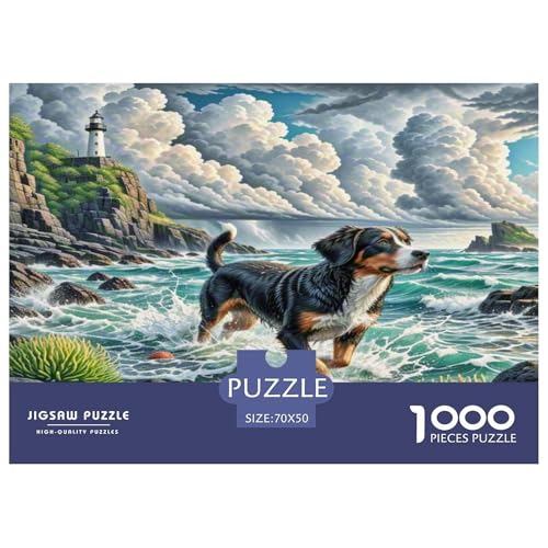 Portugiesischer WassErhund Puzzle 1000-teilige Schwer Puzzle Spielzeug Pädagogisches Spiel Impossible Herausforderungsspielzeug Für Erwachsene Kinder 70x50cm/1000pcs Portugiesischer WassErhund Puzzle 1000-teilige Schwer Puzzle Spielzeug Pädagogisches Spiel Impossible Herausforderungsspielzeug Für Erwachsene Kinder 70x50cm/1000pcs von WKASLDNS