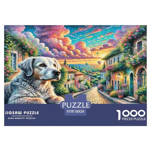 Portugiesischer WassErhund Puzzles 1000 Teile Schwer Puzzle Spielzeug Lernspiel Impossible Herausforderung Spielzeug Für Erwachsene Und Kinder in Bewährter 38x26cm/1000pcs Portugiesischer WassErhund Puzzles 1000 Teile Schwer Puzzle Spielzeug Lernspiel Impossible Herausforderung Spielzeug Für Erwachsene Und Kinder in Bewährter 38x26cm/1000pcs von WKASLDNS