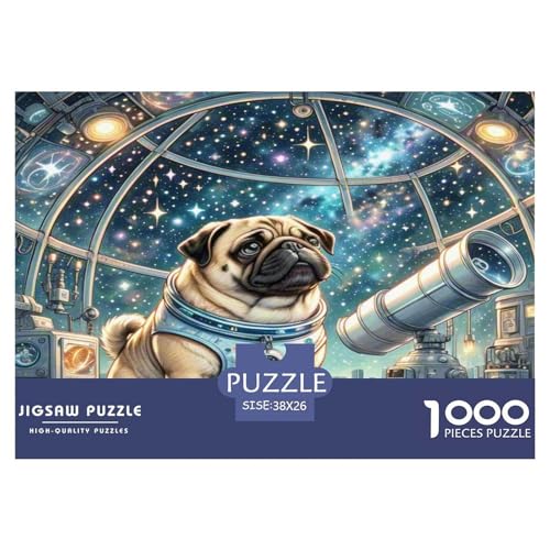 Pug Puzzle 1000-teilige Schwer Puzzle Spielzeug Lernspiel Impossible Herausforderung Spielzeug Für Erwachsene Und Kinder in Bewährter 38x26cm/1000pcs Pug Puzzle 1000-teilige Schwer Puzzle Spielzeug Lernspiel Impossible Herausforderung Spielzeug Für Erwachsene Und Kinder in Bewährter 38x26cm/1000pcs von WKASLDNS