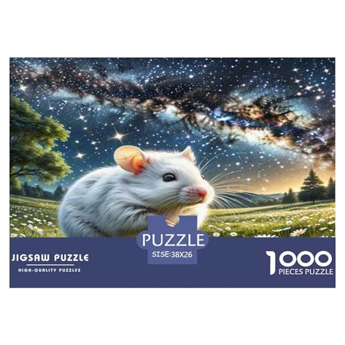Roborovski Hamster Puzzles 1000 Teile Schwer Puzzle Spielzeug Lernspiel Impossible Herausforderungsspielzeug Für Erwachsene Kinder 38x26cm/1000pcs Roborovski Hamster Puzzles 1000 Teile Schwer Puzzle Spielzeug Lernspiel Impossible Herausforderungsspielzeug Für Erwachsene Kinder 38x26cm/1000pcs von WKASLDNS