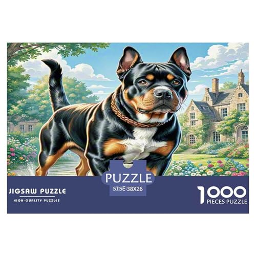 Rottweiler Puzzles 1000 Teile Schwer Puzzle Spielzeug Pädagogisches Spiel Impossible Herausforderung Spielzeug Für Erwachsene Und Kinder Ab 14 Jahren 38x26cm/1000pcs Rottweiler Puzzles 1000 Teile Schwer Puzzle Spielzeug Pädagogisches Spiel Impossible Herausforderung Spielzeug Für Erwachsene Und Kinder Ab 14 Jahren 38x26cm/1000pcs von WKASLDNS