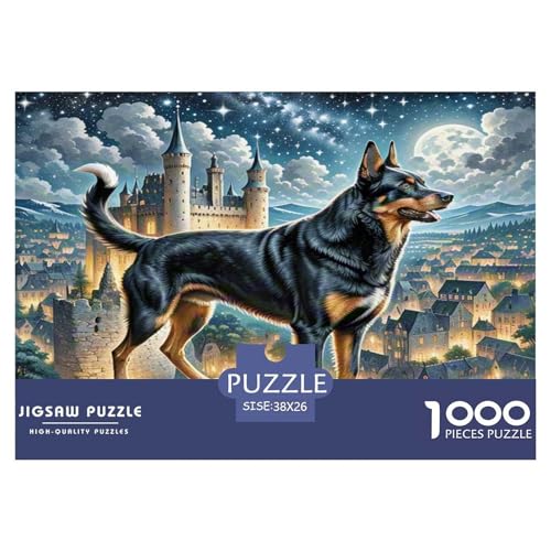 Russischer Schwarzer Terrier Puzzles 1000-teilige Schwer Puzzle Spielzeug Lernspiel Impossible Herausforderungsspielzeug Für Erwachsene Kinder 38x26cm/1000pcs Russischer Schwarzer Terrier Puzzles 1000-teilige Schwer Puzzle Spielzeug Lernspiel Impossible Herausforderungsspielzeug Für Erwachsene Kinder 38x26cm/1000pcs von WKASLDNS