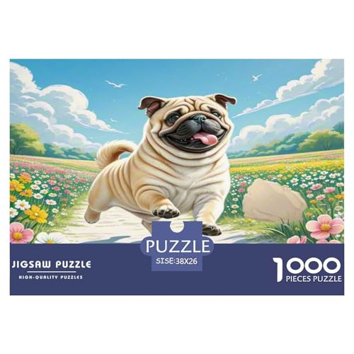 Schar Pei Puzzle 1000 Teile Schwer Puzzle Spielzeug Pädagogisches Spiel Impossible Herausforderungsspielzeug Für Erwachsene Kinder 38x26cm/1000pcs Schar Pei Puzzle 1000 Teile Schwer Puzzle Spielzeug Pädagogisches Spiel Impossible Herausforderungsspielzeug Für Erwachsene Kinder 38x26cm/1000pcs von WKASLDNS