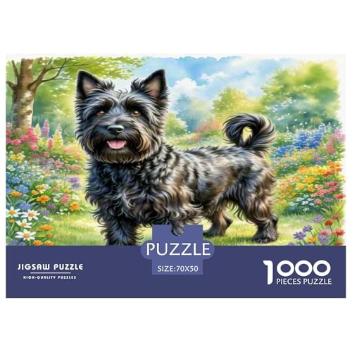 Schottischer Terrier Puzzle 1000-teilige Schwer Puzzle Spielzeug Lernspiel Impossible Herausforderung Spielzeug Für Erwachsene Und Kinder in Bewährter 70x50cm/1000pcs Schottischer Terrier Puzzle 1000-teilige Schwer Puzzle Spielzeug Lernspiel Impossible Herausforderung Spielzeug Für Erwachsene Und Kinder in Bewährter 70x50cm/1000pcs von WKASLDNS