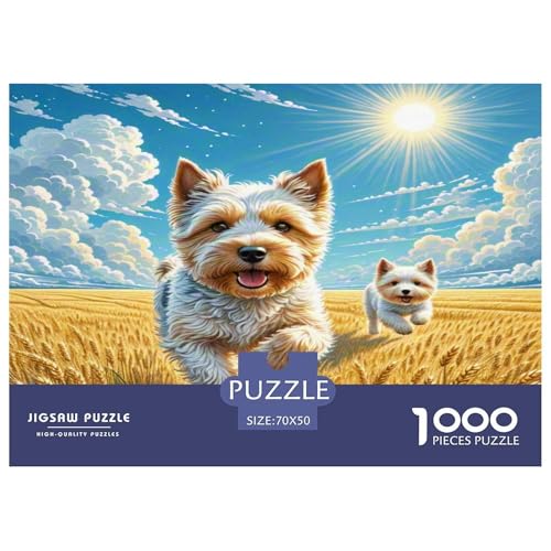 Schottischer Terrier Puzzles 1000 Teile Schwer Puzzle Spielzeug Pädagogisches Spiel Impossible Herausforderungsspielzeug Für Erwachsene Kinder 70x50cm/1000pcs Schottischer Terrier Puzzles 1000 Teile Schwer Puzzle Spielzeug Pädagogisches Spiel Impossible Herausforderungsspielzeug Für Erwachsene Kinder 70x50cm/1000pcs von WKASLDNS