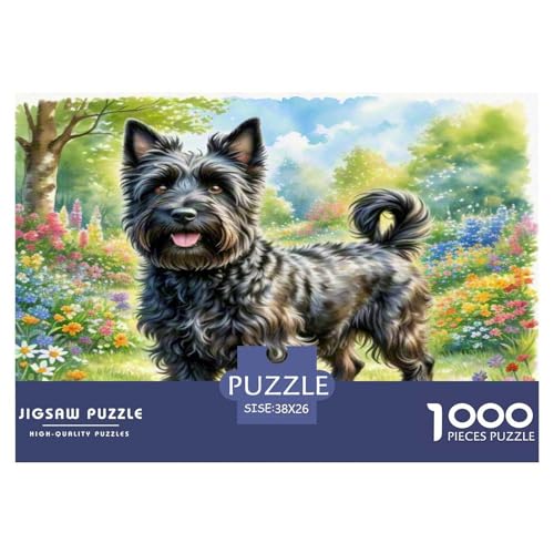 Schottischer Terrier Puzzles 1000 Teile Schwer Puzzle Spielzeug Pädagogisches Spiel Impossible Herausforderungsspielzeug Für Erwachsene Und Kinder in Bewährter 38x26cm/1000pcs Schottischer Terrier Puzzles 1000 Teile Schwer Puzzle Spielzeug Pädagogisches Spiel Impossible Herausforderungsspielzeug Für Erwachsene Und Kinder in Bewährter 38x26cm/1000pcs von WKASLDNS