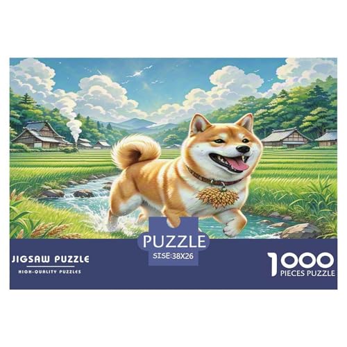 Shiba Inu Puzzle 1000 Teile Schwer Puzzle Spielzeug Pädagogisches Spiel Impossible Herausforderungsspielzeug Für Erwachsene Und Kinder Ab 12 Jahren 38x26cm/1000pcs Shiba Inu Puzzle 1000 Teile Schwer Puzzle Spielzeug Pädagogisches Spiel Impossible Herausforderungsspielzeug Für Erwachsene Und Kinder Ab 12 Jahren 38x26cm/1000pcs von WKASLDNS
