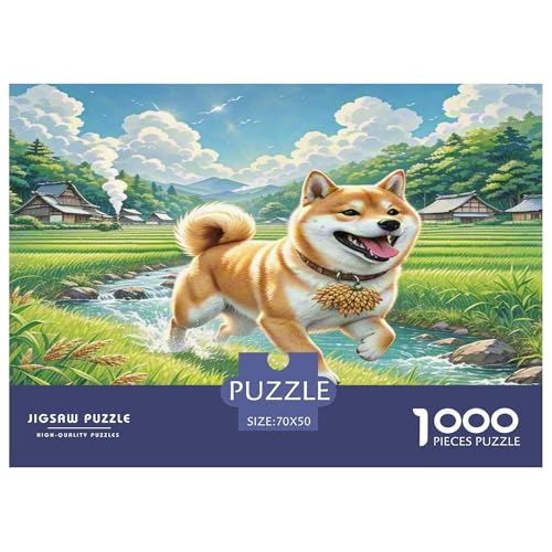 Shiba Inu Puzzle 1000 Teile Schwer Puzzle Spielzeug Pädagogisches Spiel Impossible Herausforderungsspielzeug Für Erwachsene Und Kinder in Bewährter 70x50cm/1000pcs Shiba Inu Puzzle 1000 Teile Schwer Puzzle Spielzeug Pädagogisches Spiel Impossible Herausforderungsspielzeug Für Erwachsene Und Kinder in Bewährter 70x50cm/1000pcs von WKASLDNS