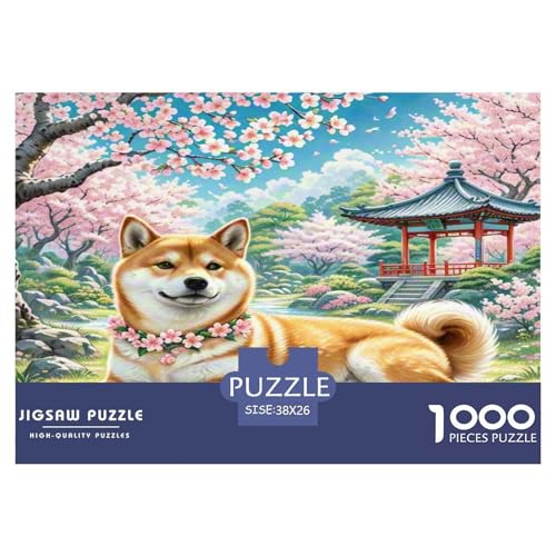 Shiba Inu Puzzles 1000-teilige Schwer Puzzle Spielzeug Lernspiel Impossible Herausforderungsspielzeug Für Erwachsene Und Kinder in Bewährter 38x26cm/1000pcs Shiba Inu Puzzles 1000-teilige Schwer Puzzle Spielzeug Lernspiel Impossible Herausforderungsspielzeug Für Erwachsene Und Kinder in Bewährter 38x26cm/1000pcs von WKASLDNS