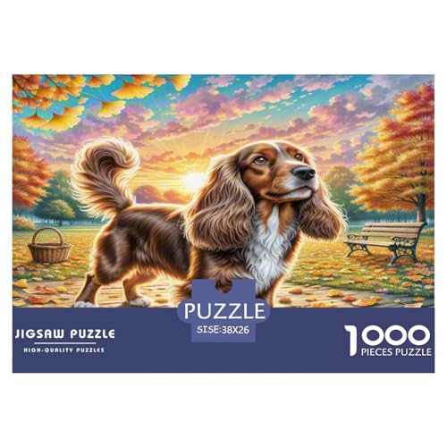 Spielzeug Langhaarer Ohrhund Puzzle 1000 Teile Schwer Puzzle Spielzeug Lernspiel Impossible Herausforderung Spielzeug Für Erwachsene Und Kinder Ab 14 Jahren 38x26cm/1000pcs Spielzeug Langhaarer Ohrhund Puzzle 1000 Teile Schwer Puzzle Spielzeug Lernspiel Impossible Herausforderung Spielzeug Für Erwachsene Und Kinder Ab 14 Jahren 38x26cm/1000pcs von WKASLDNS