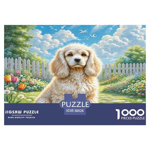 Spielzeug Langhaarer Ohrhund Puzzles 1000 Teile Schwer Puzzle Spielzeug Lernspiel Impossible Herausforderungsspielzeug Für Erwachsene Kinder 38x26cm/1000pcs Spielzeug Langhaarer Ohrhund Puzzles 1000 Teile Schwer Puzzle Spielzeug Lernspiel Impossible Herausforderungsspielzeug Für Erwachsene Kinder 38x26cm/1000pcs von WKASLDNS