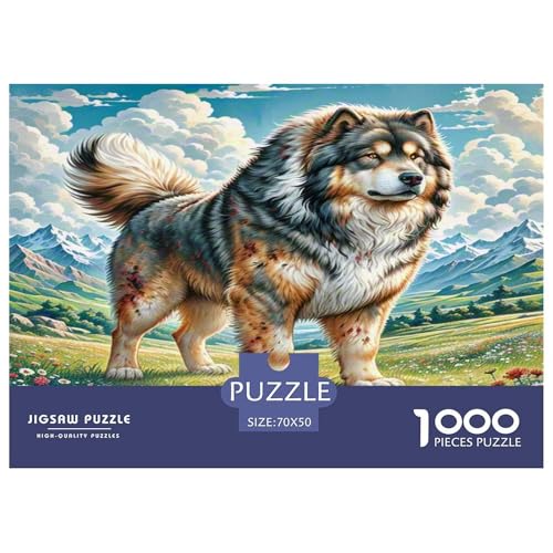 Tibetischer Mastiff Puzzles 1000 Teile Schwer Puzzle Spielzeug Pädagogisches Spiel Impossible Herausforderungsspielzeug Für Erwachsene Kinder 70x50cm/1000pcs Tibetischer Mastiff Puzzles 1000 Teile Schwer Puzzle Spielzeug Pädagogisches Spiel Impossible Herausforderungsspielzeug Für Erwachsene Kinder 70x50cm/1000pcs von WKASLDNS