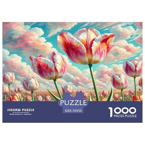 Tulpen Puzzle 1000 Teile Schwer Puzzle Spielzeug Pädagogisches Spiel Impossible Herausforderungsspielzeug Für Erwachsene Kinder 70x50cm/1000pcs Tulpen Puzzle 1000 Teile Schwer Puzzle Spielzeug Pädagogisches Spiel Impossible Herausforderungsspielzeug Für Erwachsene Kinder 70x50cm/1000pcs von WKASLDNS