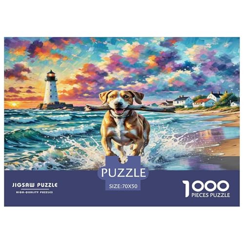 Weimaraner Puzzle 1000-teilige Schwer Puzzle Spielzeug Pädagogisches Spiel Impossible Herausforderungsspielzeug Für Erwachsene Kinder 70x50cm/1000pcs Weimaraner Puzzle 1000-teilige Schwer Puzzle Spielzeug Pädagogisches Spiel Impossible Herausforderungsspielzeug Für Erwachsene Kinder 70x50cm/1000pcs von WKASLDNS
