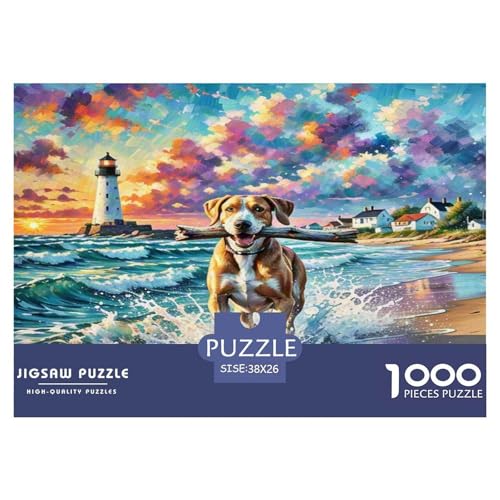 Weimaraner Puzzles 1000 Teile Schwer Puzzle Spielzeug Lernspiel Impossible Herausforderungsspielzeug Für Erwachsene Und Kinder in Bewährter 38x26cm/1000pcs Weimaraner Puzzles 1000 Teile Schwer Puzzle Spielzeug Lernspiel Impossible Herausforderungsspielzeug Für Erwachsene Und Kinder in Bewährter 38x26cm/1000pcs von WKASLDNS