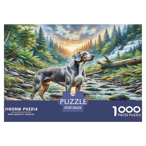 Weimaraner Puzzles 1000 Teile Schwer Puzzle Spielzeug Lernspiel Impossible Herausforderungsspielzeug Für Erwachsene Und Kinder in Bewährter 38x26cm/1000pcs Weimaraner Puzzles 1000 Teile Schwer Puzzle Spielzeug Lernspiel Impossible Herausforderungsspielzeug Für Erwachsene Und Kinder in Bewährter 38x26cm/1000pcs von WKASLDNS
