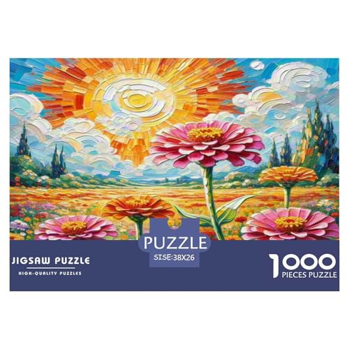 Zinnia Elegans Puzzle 1000-teilige Schwer Puzzle Spielzeug Lernspiel Impossible Herausforderung Spielzeug Für Erwachsene Kinder 38x26cm/1000pcs Zinnia Elegans Puzzle 1000-teilige Schwer Puzzle Spielzeug Lernspiel Impossible Herausforderung Spielzeug Für Erwachsene Kinder 38x26cm/1000pcs von WKASLDNS
