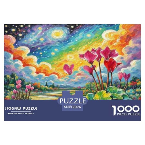 Zyklamen Puzzle 1000-teilige Schwer Puzzle Spielzeug Pädagogisches Spiel Impossible Herausforderungsspielzeug Für Erwachsene Kinder 38x26cm/1000pcs Zyklamen Puzzle 1000-teilige Schwer Puzzle Spielzeug Pädagogisches Spiel Impossible Herausforderungsspielzeug Für Erwachsene Kinder 38x26cm/1000pcs von WKASLDNS