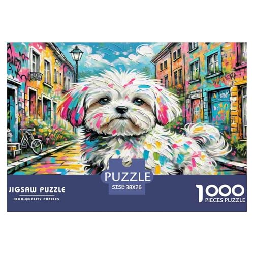 maltesisch Puzzle 1000 Teile Schwer Puzzle Spielzeug Lernspiel Impossible Herausforderungsspielzeug Für Erwachsene Und Kinder Ab 14 Jahren 38x26cm/1000pcs maltesisch Puzzle 1000 Teile Schwer Puzzle Spielzeug Lernspiel Impossible Herausforderungsspielzeug Für Erwachsene Und Kinder Ab 14 Jahren 38x26cm/1000pcs von WKASLDNS