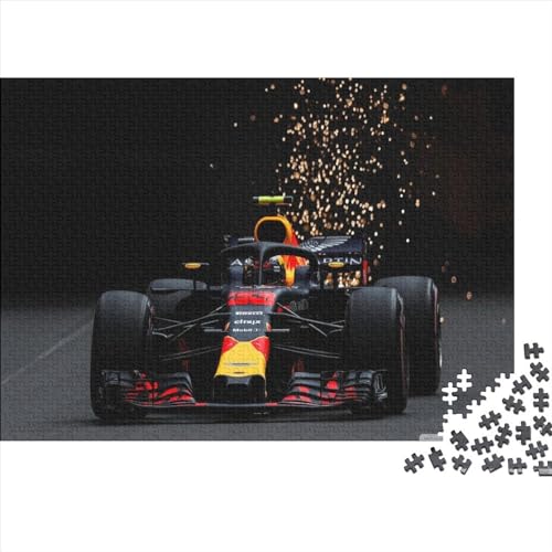 1000 Teile Puzzle für Erwachsene, F1, Holzpuzzle, pädagogische, intellektuelle Puzzles, lustiges Familienspiel, 1000 Teile (75 x 50 cm) von WKMoney