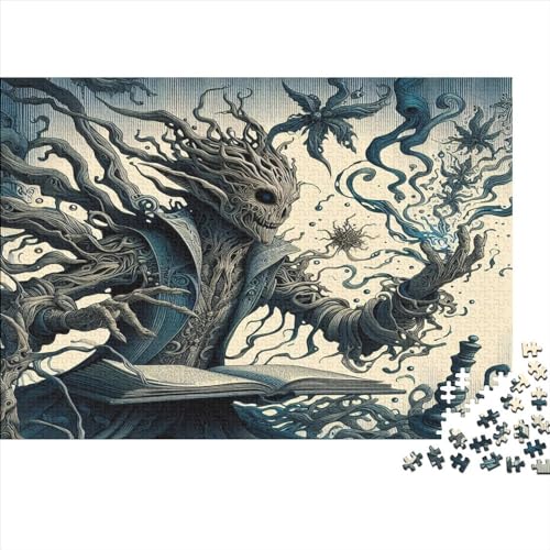 Puzzles 1000 Teile für Erwachsene | Fantasy-Monster-Rätsel | 1000 Teile Puzzle Lernspiele Heimdekoration Puzzle 1000 Teile (75x50cm) von WKMoney