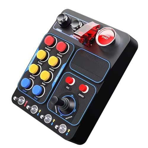 CB1 Programmierbares Taste Controller Race Emulator Cental Control Box Realistische Rennsimulation Und Eintauchende Multifunktionsstaste von WKabnkn