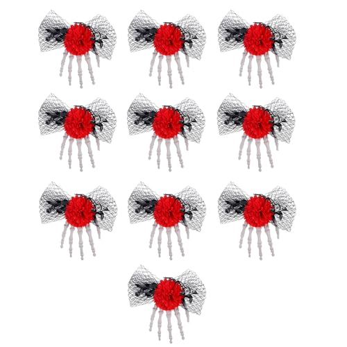 WKabnkn Elegante Tüll Seiten Haarclipzubehör Stylish Halloween Bowknot Nebenclip Verzierung Für Party Outfit Masqueraden Origination WKabnkn Elegante Tüll Seiten Haarclipzubehör Stylish Halloween Bowknot Nebenclip Verzierung Für Party Outfit Masqueraden Origination von WKabnkn