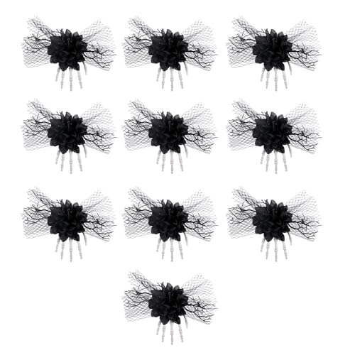 WKabnkn Elegante Tüll Seiten Haarclipzubehör Stylish Halloween Bowknot Nebenclip Verzierung Für Party Outfit Masqueraden Origination WKabnkn Elegante Tüll Seiten Haarclipzubehör Stylish Halloween Bowknot Nebenclip Verzierung Für Party Outfit Masqueraden Origination von WKabnkn