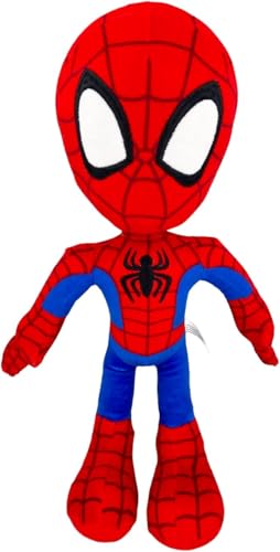 Spider Kuscheltier, Marvel Spidey Puppe, Weiche Plüsch Spider plüschtier, Superheld Kuscheltier für Plüsch Spielzeug Kinder Jungen Geburtstag Weihnachten Geschenk von WKxinxuan