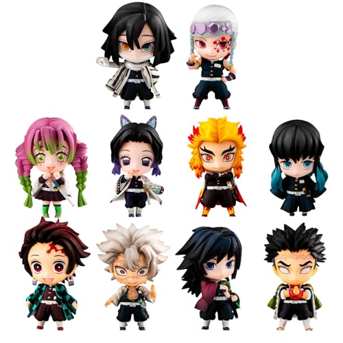 WKxinxuan Demo Slaye Figuren, 10 Stück Nezuko Figuren, Anime Figure Kimetsu No Yaiba Figur Nezuko Spielzeug Demo Slaye Ornamente Demo Slaye Statue Nezuko Action Figur Geschenk für Kinder WKxinxuan Demo Slaye Figuren, 10 Stück Nezuko Figuren, Anime Figure Kimetsu No Yaiba Figur Nezuko Spielzeug Demo Slaye Ornamente Demo Slaye Statue Nezuko Action Figur Geschenk für Kinder von WKxinxuan