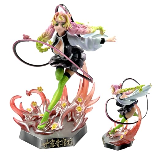 WKxinxuan Demon Slayer Figur, 22cm Demon Slayer Kanroji Mitsuri Edition Anime Figuren, Actionfigur Anime PVC Kanroji Mitsuri Statue, Modellpuppe Spielzeug Geschenk für Erwachsene Sammlung WKxinxuan Demon Slayer Figur, 22cm Demon Slayer Kanroji Mitsuri Edition Anime Figuren, Actionfigur Anime PVC Kanroji Mitsuri Statue, Modellpuppe Spielzeug Geschenk für Erwachsene Sammlung von WKxinxuan
